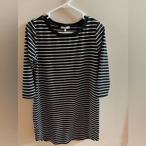 Charlotte Russe black and white dress